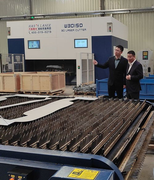 大族激光產(chǎn)業(yè)集團產(chǎn)品線總經(jīng)理周桂兵到訪廣州和順汽車零部件公司